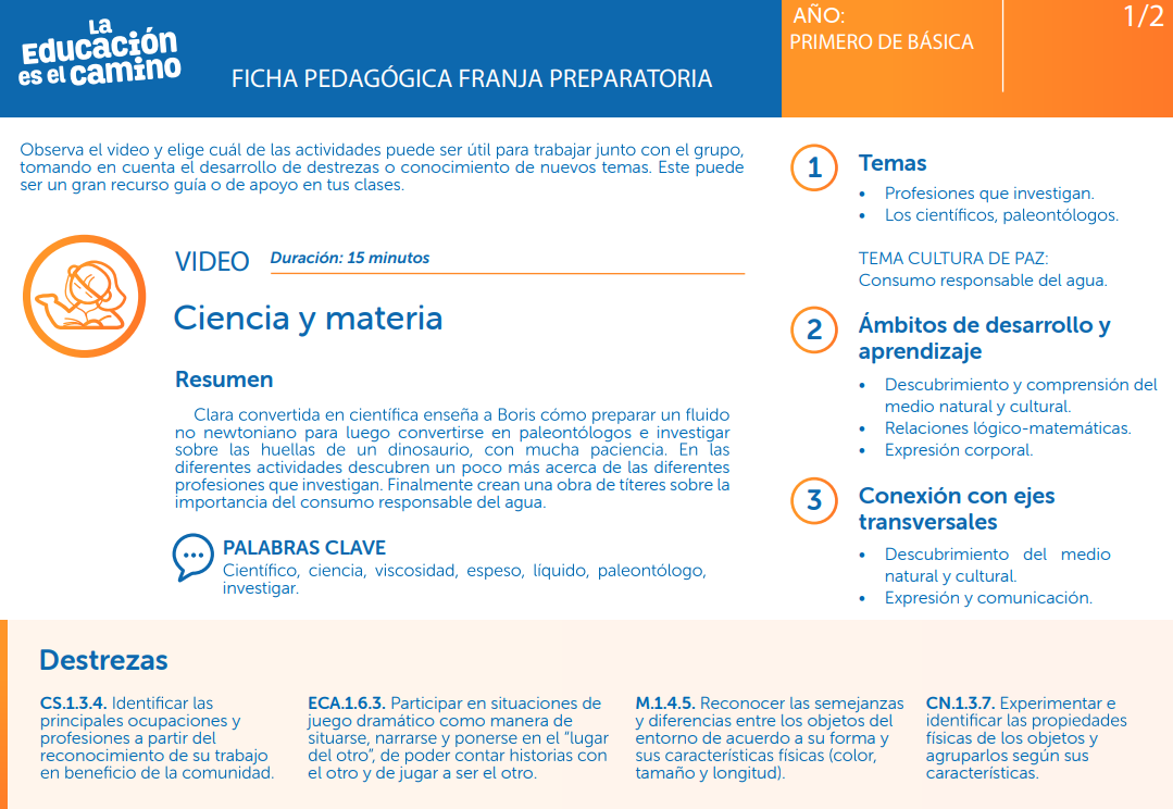 Ciencia y materia